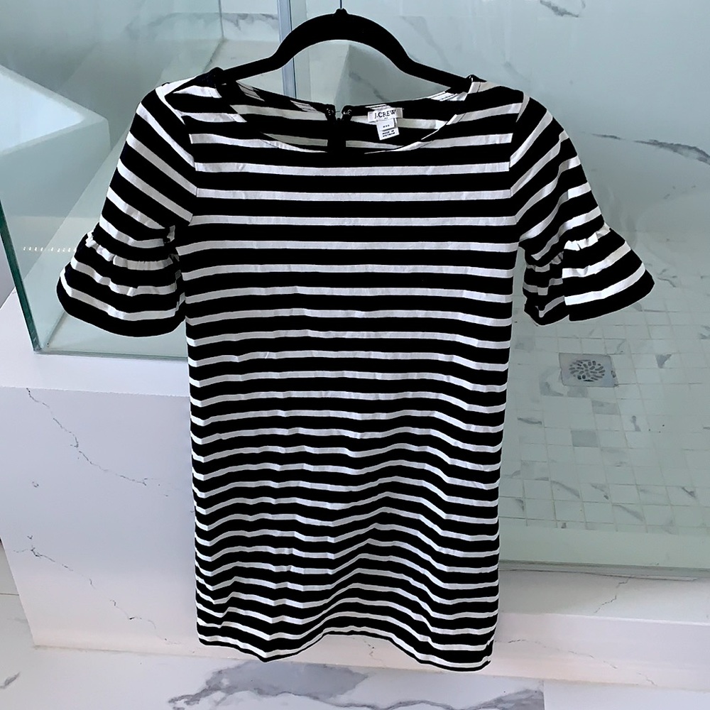 J.crew Black & White Dress